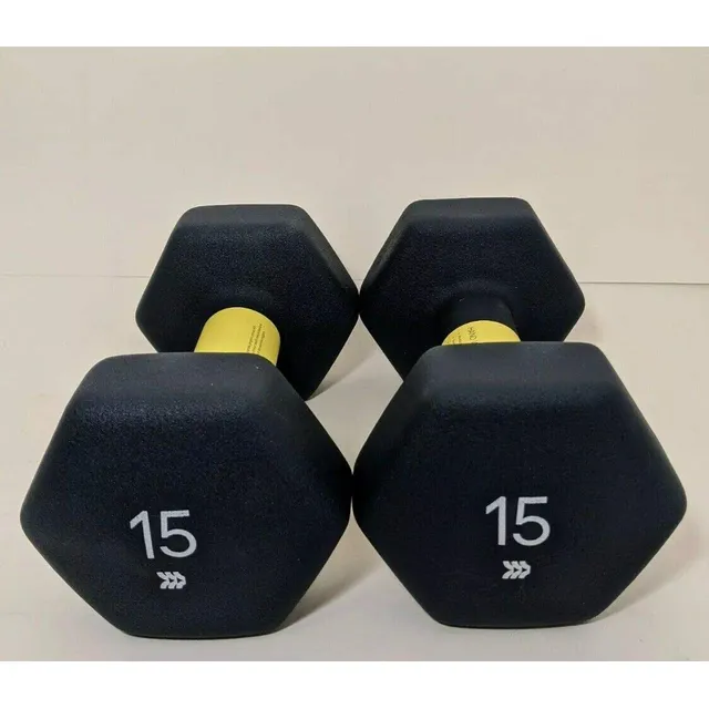 Pesa Portatil Peso Mano Azul 15 Lb Para Gimnasio Casa