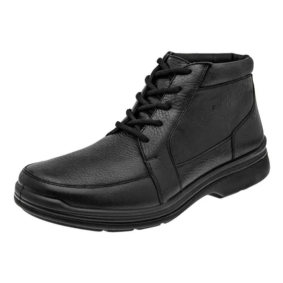 Botin Casual De Flexi Para Hombre Negro 404803 T6