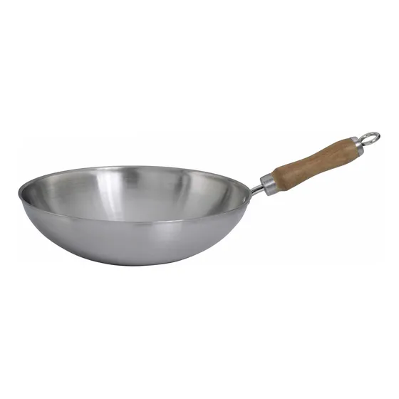 Wok 30 Cm Acero Al Carbono