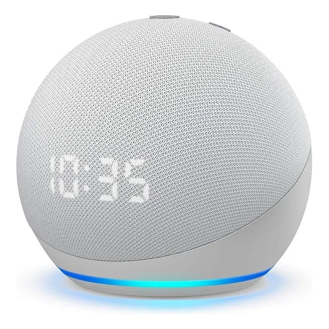 Parlante Inteligente Amazon Echo Dot 4ta Gen Con Clock Alexa