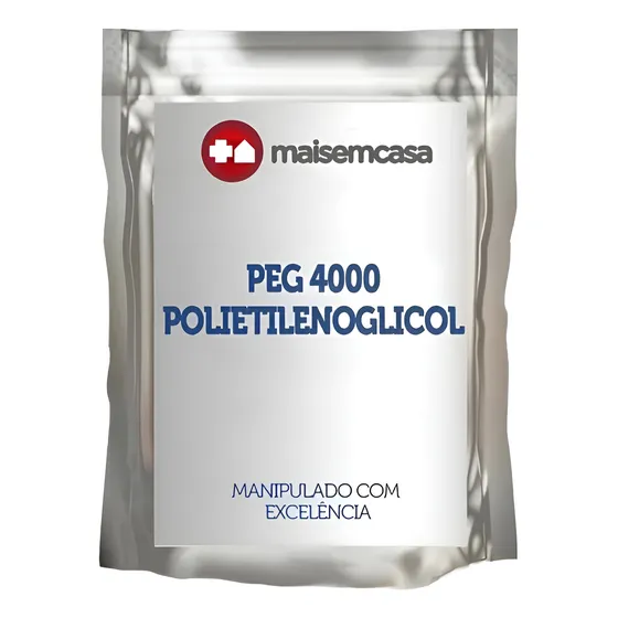 Peg 4000 Polietilenoglicol 120 Env 10g Sem Sabor