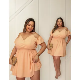 Macaquinhos Curtos Manga Flare Plus Size Soltinho Envio 24h Macaquinhos Curtos Manga Flare Plus Size Soltinho Envio 24h