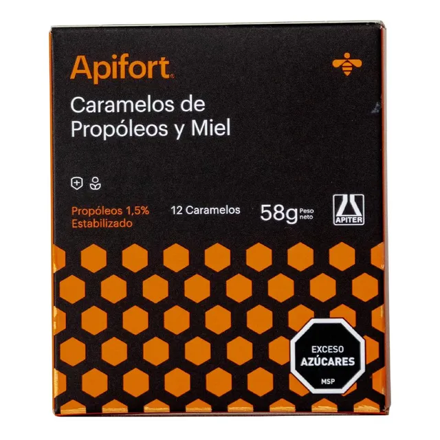 Caramelo Apiter 12976 Con Propóleos 12 u