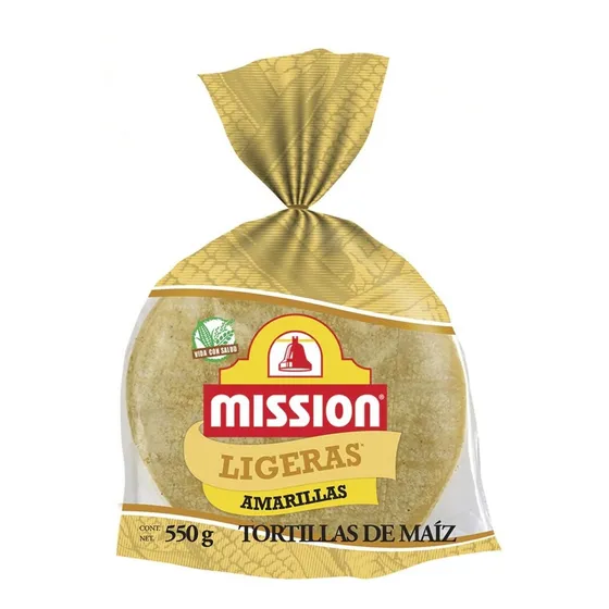 Tortilla De Maiz Mission Amarillas 550