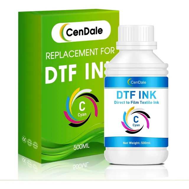 Tinta Dtf Cyan Cendale Premium - 500ml Tinta De