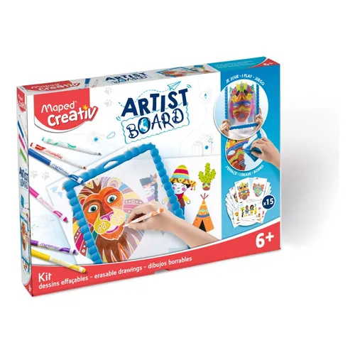 Juego  Tablero Dibujos Borrables Maped Creativ