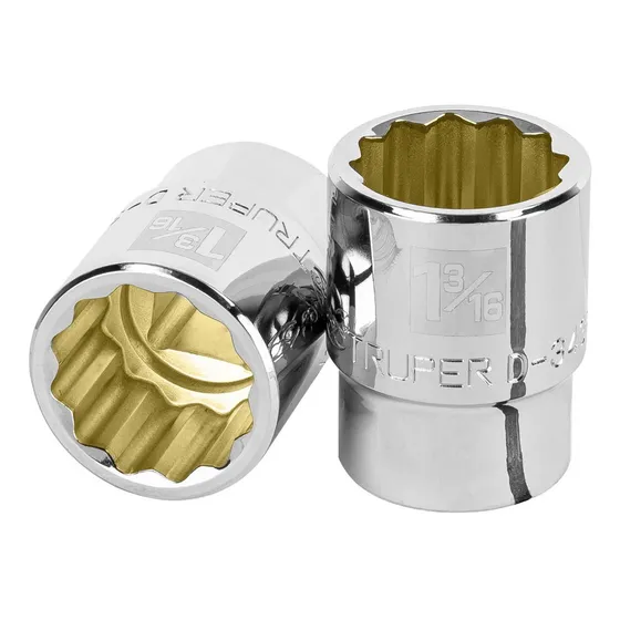 Dado De 1-3/16', 12 Puntas, Cuadro 3/4', Truper Truper 13857