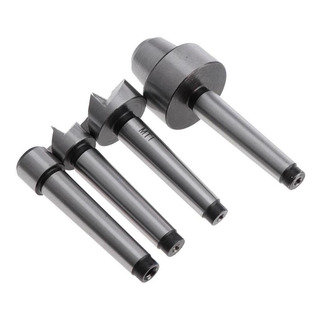 4 X Steel Mt1 Lathe Live Center Set Con Caja De Madera 4 X Steel Mt1 Lathe Live Center Set Con Caja De Madera