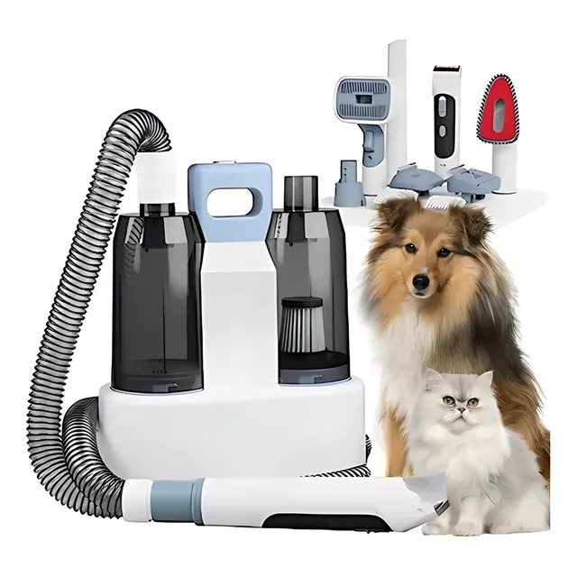 Kit De Aseo Aspiradora Para Pelo Mascotas Perros Gatos