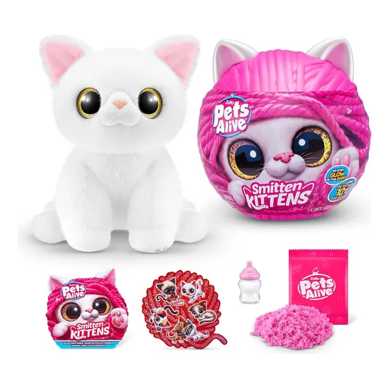 Pets Alive Smitten Kittens Sorpresa Interactiva Gato El Rey