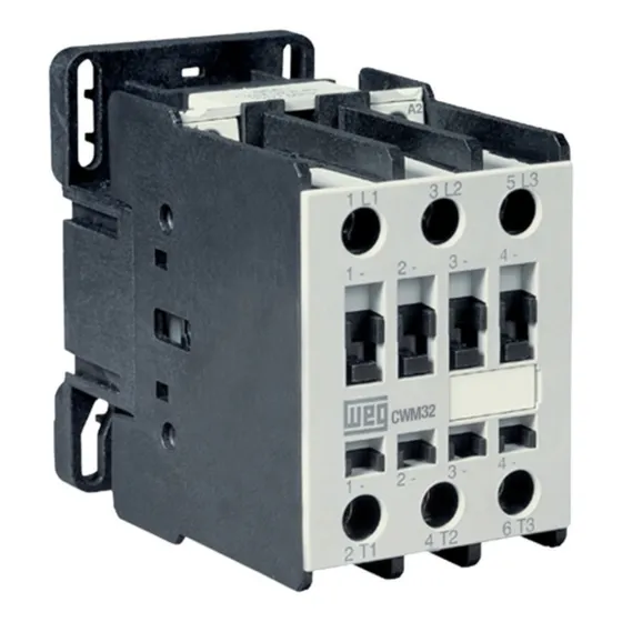 Contator Tripolar Weg 32a 220v Cwm32 Original C/ Nota Fiscal