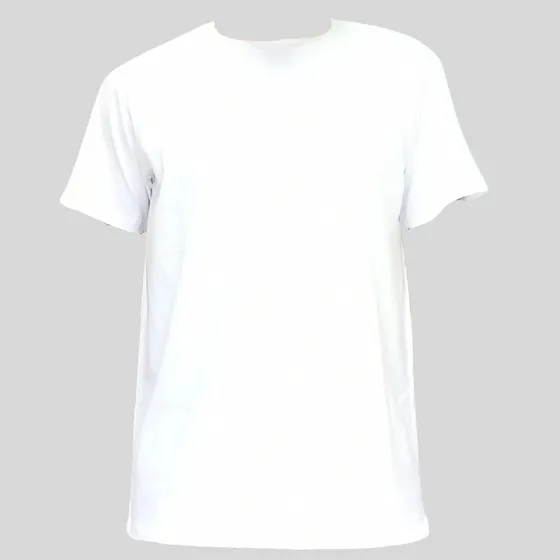 Camiseta Blanca Algodón Hombre - Buso Tshirt