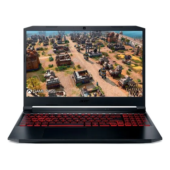 Notebook Gamer Acer An515-57-52lc I5 8gb 512gb Ssd 15,6 W11 Cor Preto - Bom (Recondicionado)