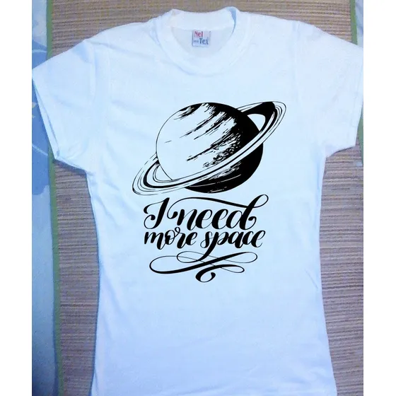 Franelas Estampadas  Damas Y Caballeros I Need More Space