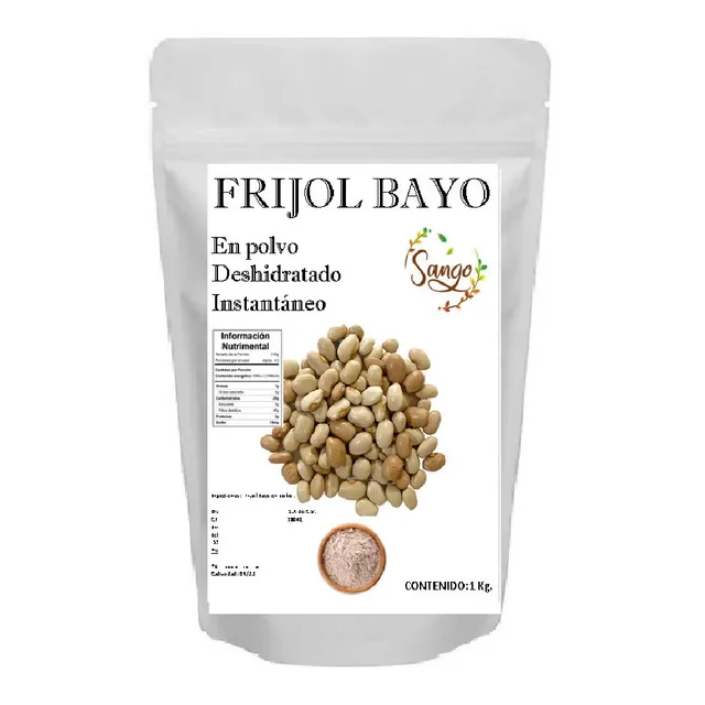 10 Kg De Frijol Deshidratado Instantaneo Bayo Sazonado