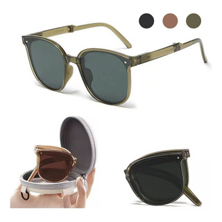 Afas De Sol Plegables Polarizadas Anti-uv Unisex + Estuche Afas De Sol Plegables Polarizadas Anti-uv Unisex + Estuche