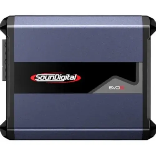 Módulo Amplificador SounDigital 8000.1 EVO 4.0 Classe D 1 Canal 2