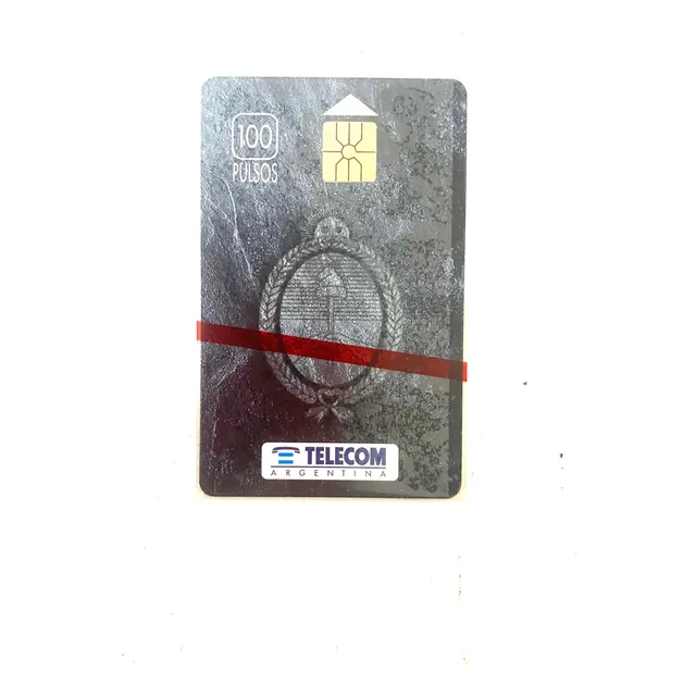 Tarjeta Telefónica Escudo Nacional De Telecom Con Blister