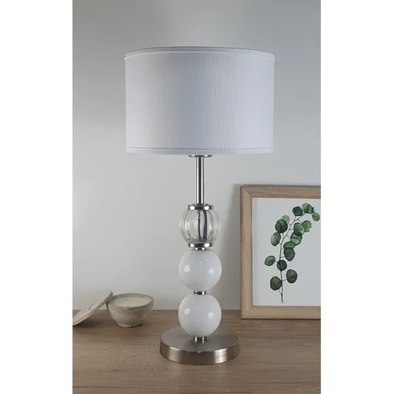  Velador Mika Cristal Dormitorio Moderno Led Lampdesign
