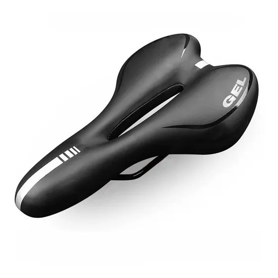 Sillín Asiento Gel Antiprostático Máxima Comodidad Bicicleta