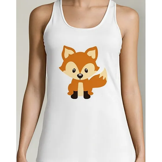 Musculosa Zorro Mirada Tierna En Dospatas