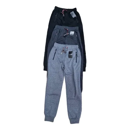 Pack 3 Pantalones Buzo Hombre Algodón. Jogger Fit Deportivo