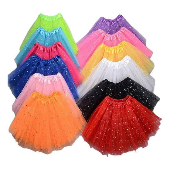 Tutu Brillantes Niñas  2,4,6,8