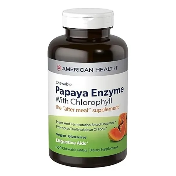 Enzimas Digestivas De Papaya Encimas Suplemento Americano Sabor Sin Sabor