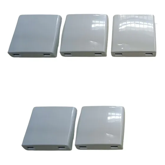 Caja Vacia 2 Ptos Fo Ftth Acoplador Scsc Lclc, 5 Unds