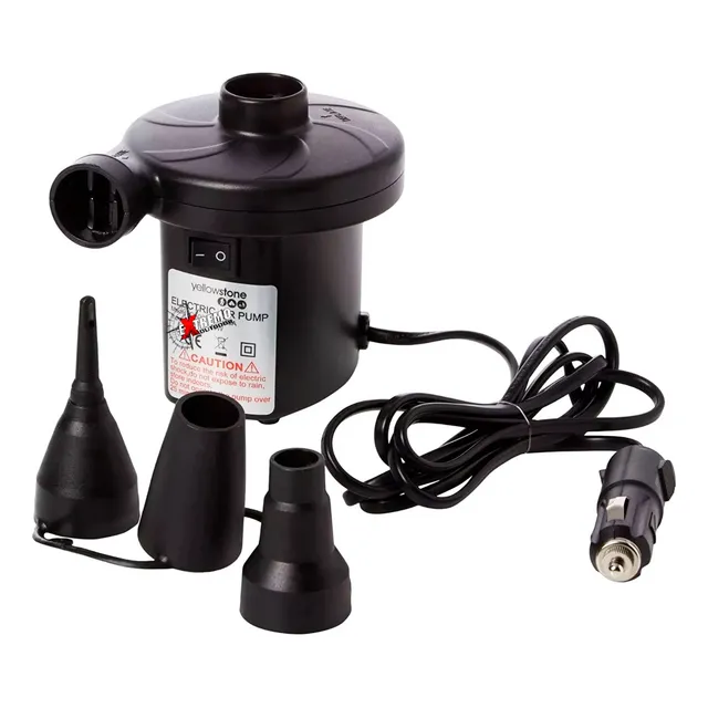 Inflador Eléctrico Colchón 12v Inflables Piscina Camping 