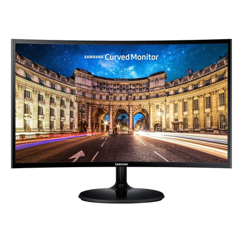Monitor gamer curvo Samsung F390 Series C24F390FH led 24 " black high glossy 100V/240V