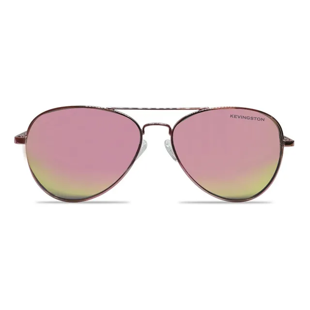 Kevingston Lentes Sol Anteojo Metal Kvn Aviador Premium Flex