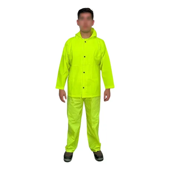 Impermeable Motorizado Conjunto 2 Piezas Pvc 300 Micras