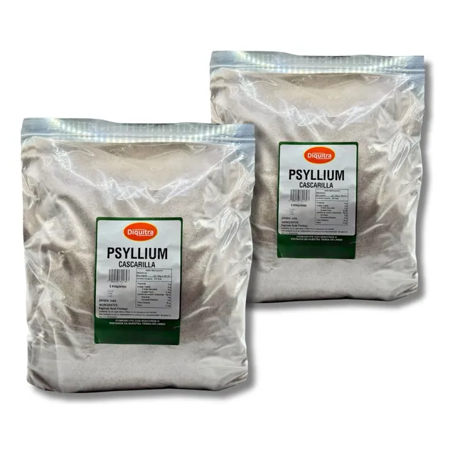 Psyllium Husk Plantago Polvo Sin Azúcar 10 Kg