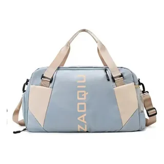 Mala Xaviera Bolsa Esportiva 22cm De Largura X 26cm De Altura X 22cm De Profundidade - Azul-claro Desenho Lisa Mala Xaviera Bolsa Esportiva 22cm De Largura X 26cm De Altura X 22cm De Profundidade - Azul-claro Desenho Lisa