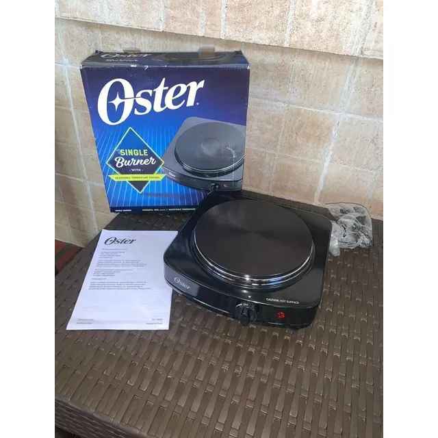 Cocina Eléctrica Oster Single Burner 1 Hornilla Inoxidable