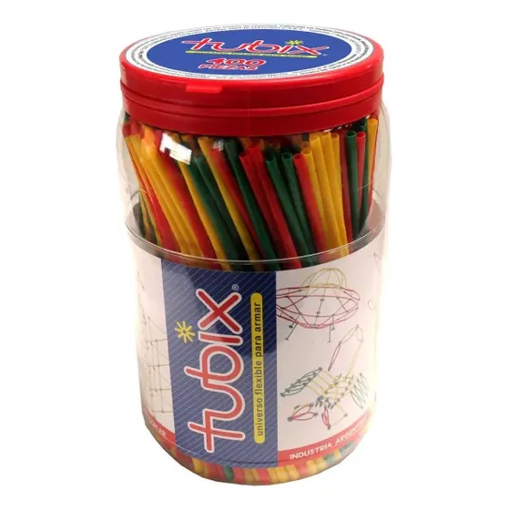 Tubix  400 Piezas Tubo Juego Didactico De Encastre