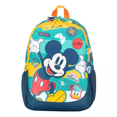 Morral Totto Maleta Mickey Tamaño Mediano Para Niño Color 4D5