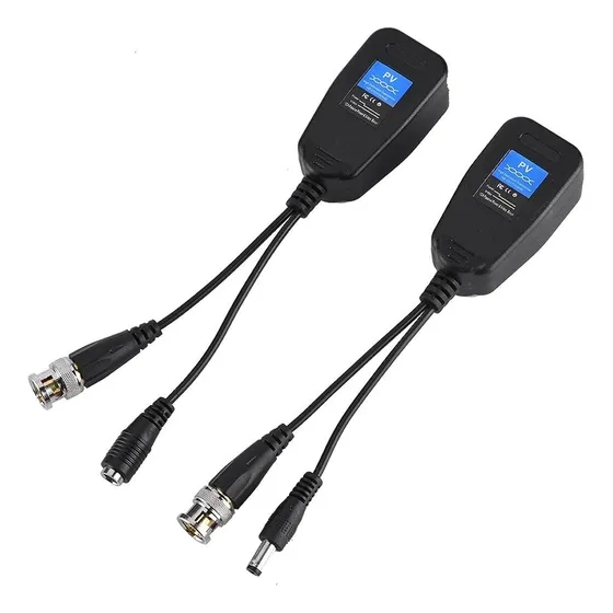 Video Balun 2en1 4k 8mp Para Camaras De Seguridad Indicador