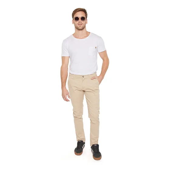 Pantalon Chino Gabardina