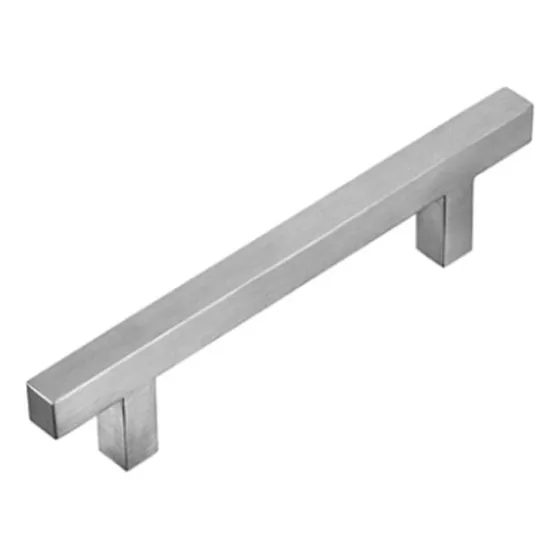Tirador Tipo  T  De Acero Inoxidable Cuadrado 150mm Bari
