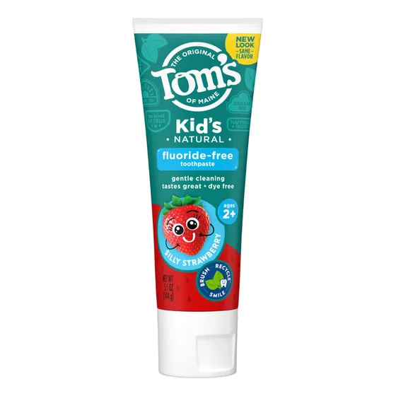Crema Dental Tom's Kid's Sin Fluor Niños +2 Años 144gr