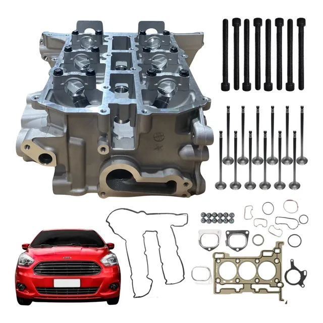 Cabeçote Ford Ka 1.0 3 Cc 12v Flex Ano 2014 Até 2021 Novo