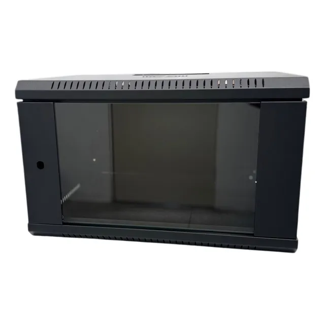 Gabinete Montado En Pared De 6u - Fibralink Negro