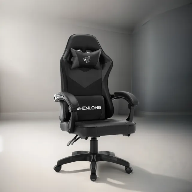 Silla Gamer Shenlong Sh-gc135 Reclinable Negro Premium