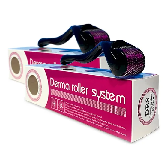 Kit 2 Dermaroller System Agulhas 0.5mm Microagulhas  Drs 540