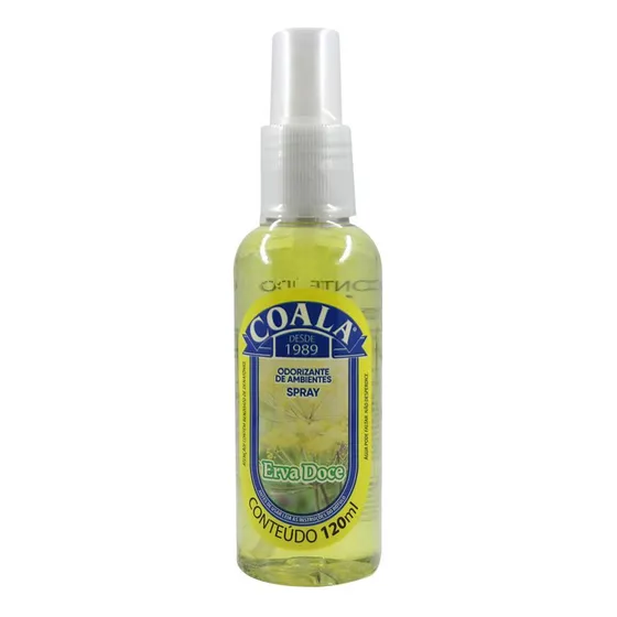 Odorizante Spray Erva Doce 120ml Coala