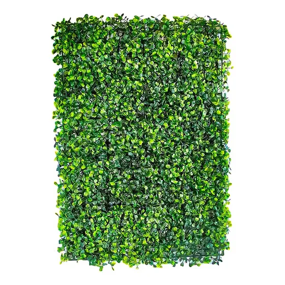Muro Verde Follaje Artificial 10 Pzas De 60x40 Cm