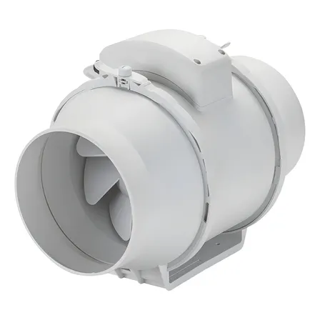 Exaustor Axial In-line Turbo Exl150 150mm 65w - Ventisol Cor Branco 220v