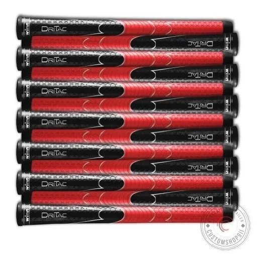 Conjunto 13 Winn Dritac Avs Estandar Negro Rojo Agarre